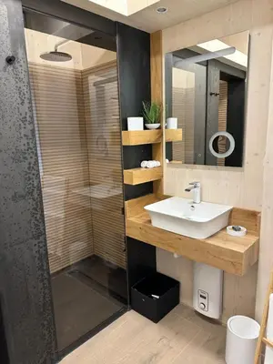 Ein Badezimmer in der Unterkunft Villa Harmony