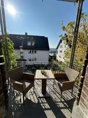 Ein Balkon oder eine Terrasse in der Unterkunft Villa Harmony