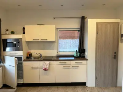 Küche/Küchenzeile in der Unterkunft Haus Koblenz