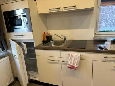 Küche/Küchenzeile in der Unterkunft Haus Koblenz