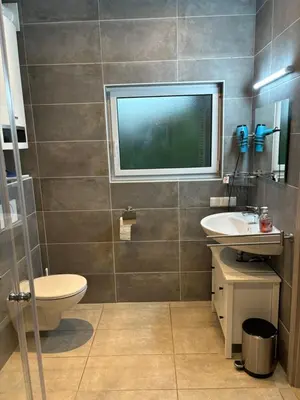 Ein Badezimmer in der Unterkunft Haus Koblenz