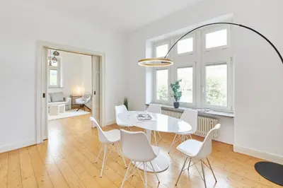 Ein Sitzbereich in der Unterkunft Moselblick