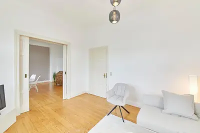 Ein Sitzbereich in der Unterkunft Moselblick