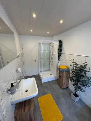 Ein Badezimmer in der Unterkunft Rauentaler42