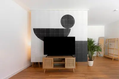 TV/Unterhaltungsangebot in der Unterkunft Luxuriöse Wohnung an der Lahn