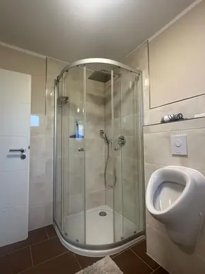 Ein Badezimmer in der Unterkunft Ferienwohnung Trier Ruwer Mosel