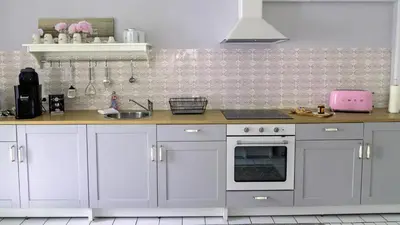 Küche/Küchenzeile in der Unterkunft Nostalgie-Loft