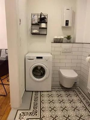 Ein Badezimmer in der Unterkunft SweetLeopold1