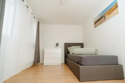 Ein Bett oder Betten in einem Zimmer der Unterkunft Historische Unterkunft im Herzen der Altstadt!