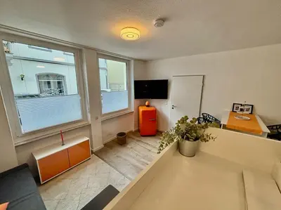 TV/Unterhaltungsangebot in der Unterkunft Auszeit am Rhein 1 - Rhinelove