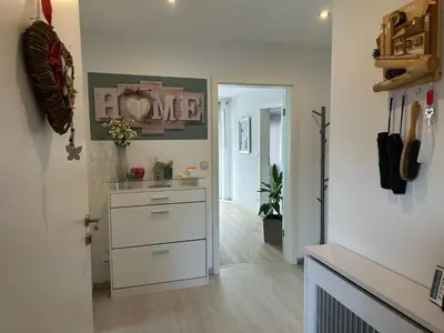 Küche/Küchenzeile in der Unterkunft Ferienwohnung AnGa