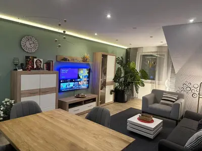 TV/Unterhaltungsangebot in der Unterkunft Ferienwohnung AnGa