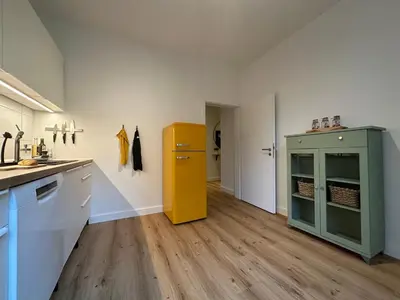 Küche/Küchenzeile in der Unterkunft Kostenloses Parken - Altstadtnah - 100m Mosel - K-1-M