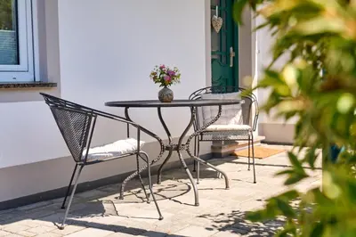 Ein Patio oder anderer Außenbereich in der Unterkunft Fewo-Eifelvielfalt