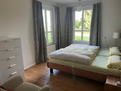 Ein Bett oder Betten in einem Zimmer der Unterkunft Saarwein Gut in Wiltingen