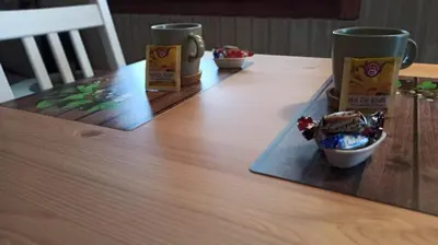 Getränke in der Unterkunft Waldhäuschen