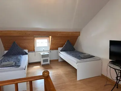 TV/Unterhaltungsangebot in der Unterkunft Apartment am Markt