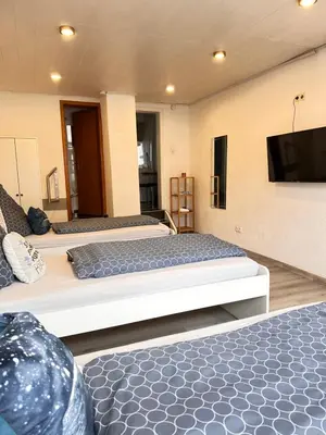 TV/Unterhaltungsangebot in der Unterkunft Apartment am Markt