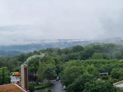 Naturlandschaft in der Nähe der Ferienwohnung