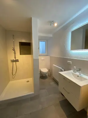 Ein Badezimmer in der Unterkunft Ferienhaus Naturtraum Eifel