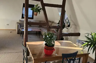 Grundriss der Unterkunft Charmante Ferienwohnung