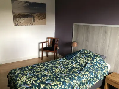 Ein Bett oder Betten in einem Zimmer der Unterkunft Wittlicher Monteuren - Ferienwohnung