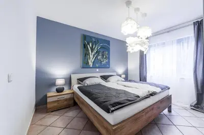 Ein Bett oder Betten in einem Zimmer der Unterkunft Einfach nur schön