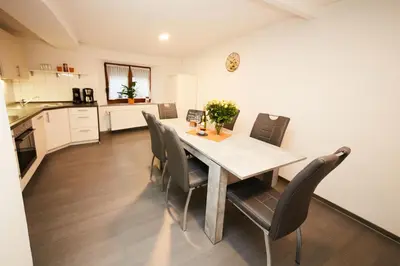 Küche/Küchenzeile in der Unterkunft Ferienhaus Fachwerkhaus mit Charme - 71818