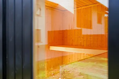 Grundriss der Unterkunft 7Seas Boutique Ferienhaus Bostalsee - 2 Apartments oder ganzes Haus, mit Sauna