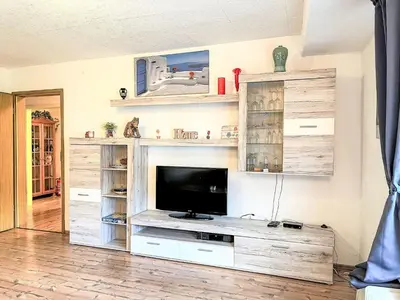 TV/Unterhaltungsangebot in der Unterkunft Apartment Holiday Home am Bostalsee-3 by Interhome