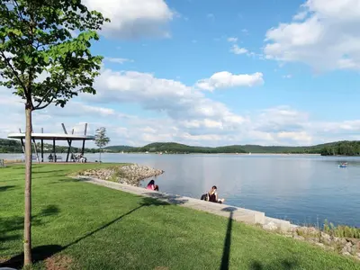 Naturlandschaft in der Nähe der Ferienwohnung