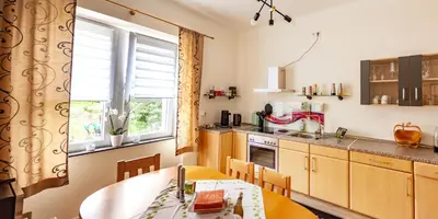 Küche/Küchenzeile in der Unterkunft Ferienhaus Betty