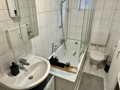 Ein Badezimmer in der Unterkunft PRIME LODGE Koblenz
