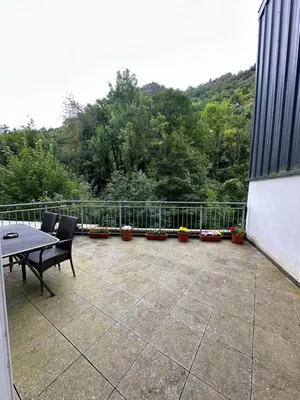Ein Balkon oder eine Terrasse in der Unterkunft Hotel Holl Beyra