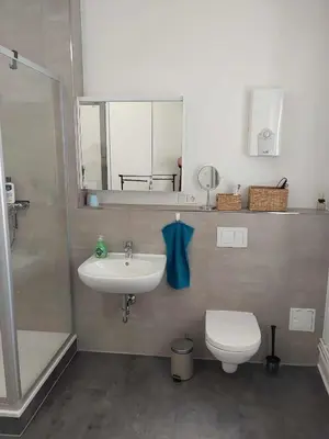 Ein Badezimmer in der Unterkunft Marie