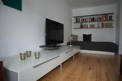 TV/Unterhaltungsangebot in der Unterkunft Ferienwohnung Frieda