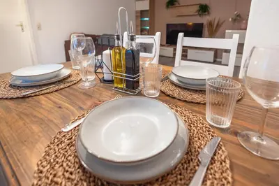 Getränke in der Unterkunft Haus Lahnblick Bleser Appartements