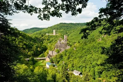 Naturlandschaft in der Nähe des Ferienhauses