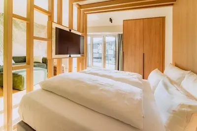 Ein Bett oder Betten in einem Zimmer der Unterkunft KABINETT Boutique Apartments