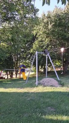 Ein Kinderspielbereich in der Unterkunft Haus Eselsblick