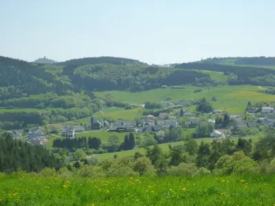 Naturlandschaft in der Nähe der Ferienwohnung