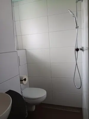 Ein Badezimmer in der Unterkunft Ninas & Andrejs Gästezimmer