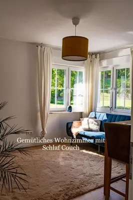 Ein Bett oder Betten in einem Zimmer der Unterkunft 70qm Pure Erholung in bester Lage
