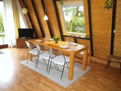 TV/Unterhaltungsangebot in der Unterkunft Ferienhaus Freilingen 74