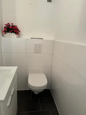Ein Badezimmer in der Unterkunft Ferienwohnung Bingen