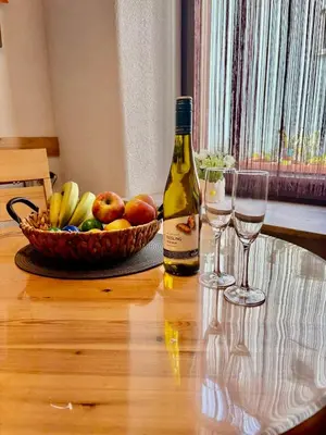 Essen in der Ferienwohnung oder in der Nähe