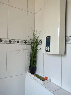 Ein Badezimmer in der Unterkunft Kzwei