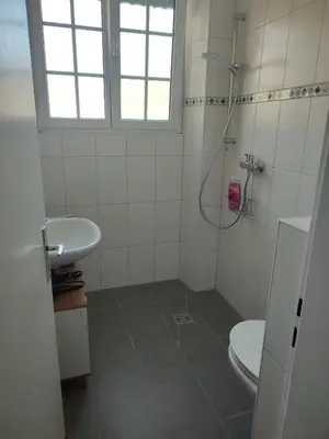 Ein Badezimmer in der Unterkunft Kzwei