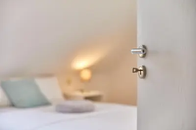 Ein Bett oder Betten in einem Zimmer der Unterkunft Moselschleife 2 0