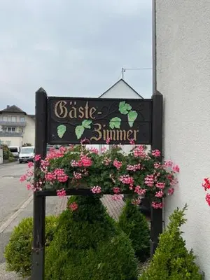 Ein Zertifikat, Auszeichnung, Logo oder anderes Dokument, das in der Unterkunft Gästehaus Elisabeth Bach ausgestellt ist